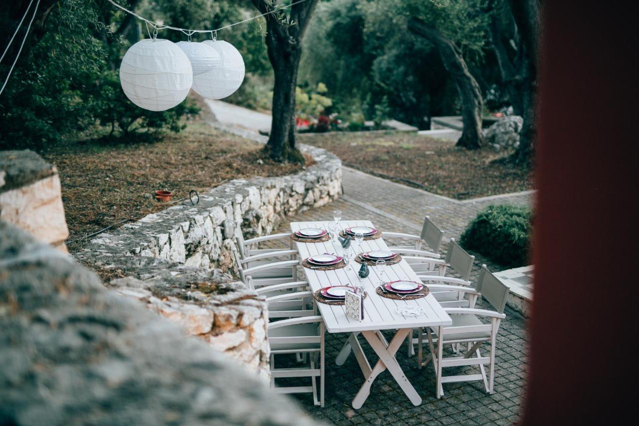 La Casa Rossa Villa Áyios Nikítas Dış mekan fotoğraf