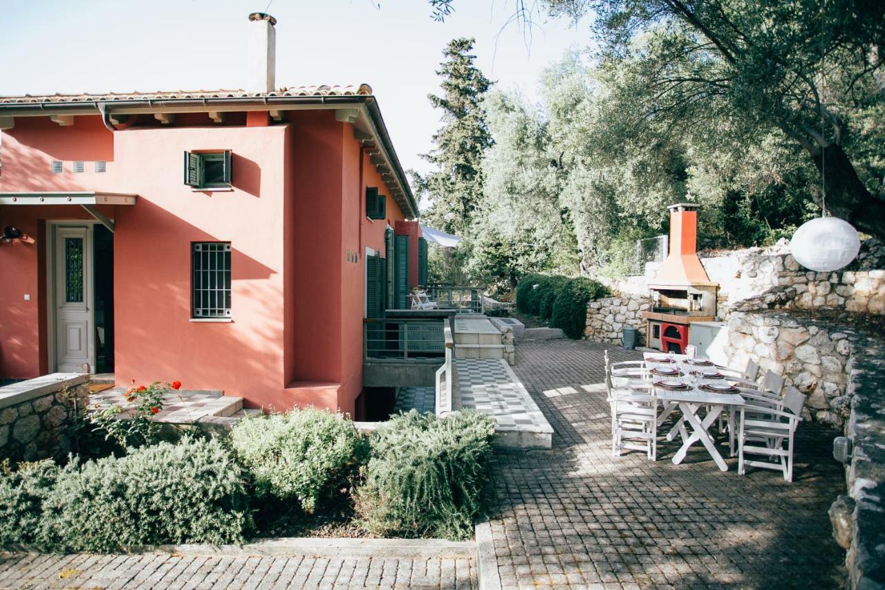 La Casa Rossa Villa Áyios Nikítas Dış mekan fotoğraf