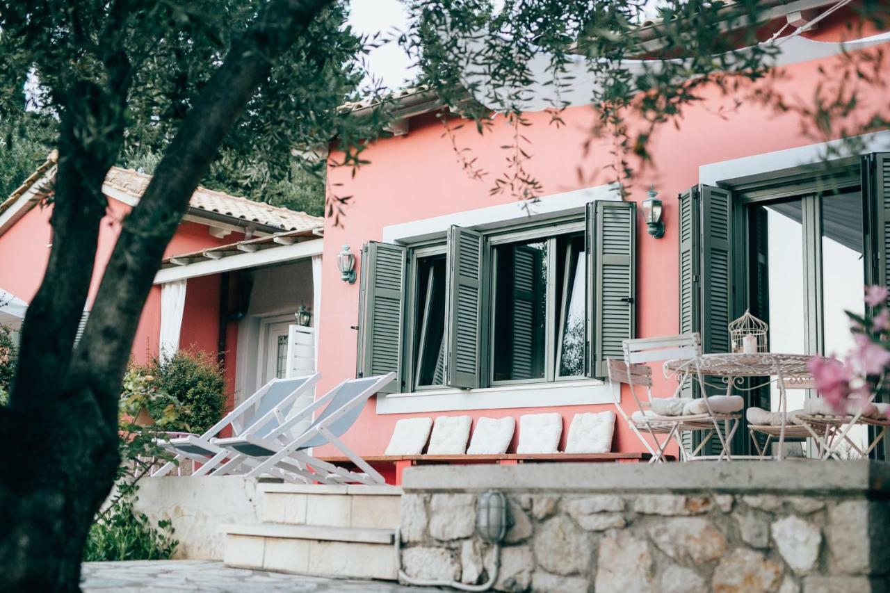 La Casa Rossa Villa Áyios Nikítas Dış mekan fotoğraf