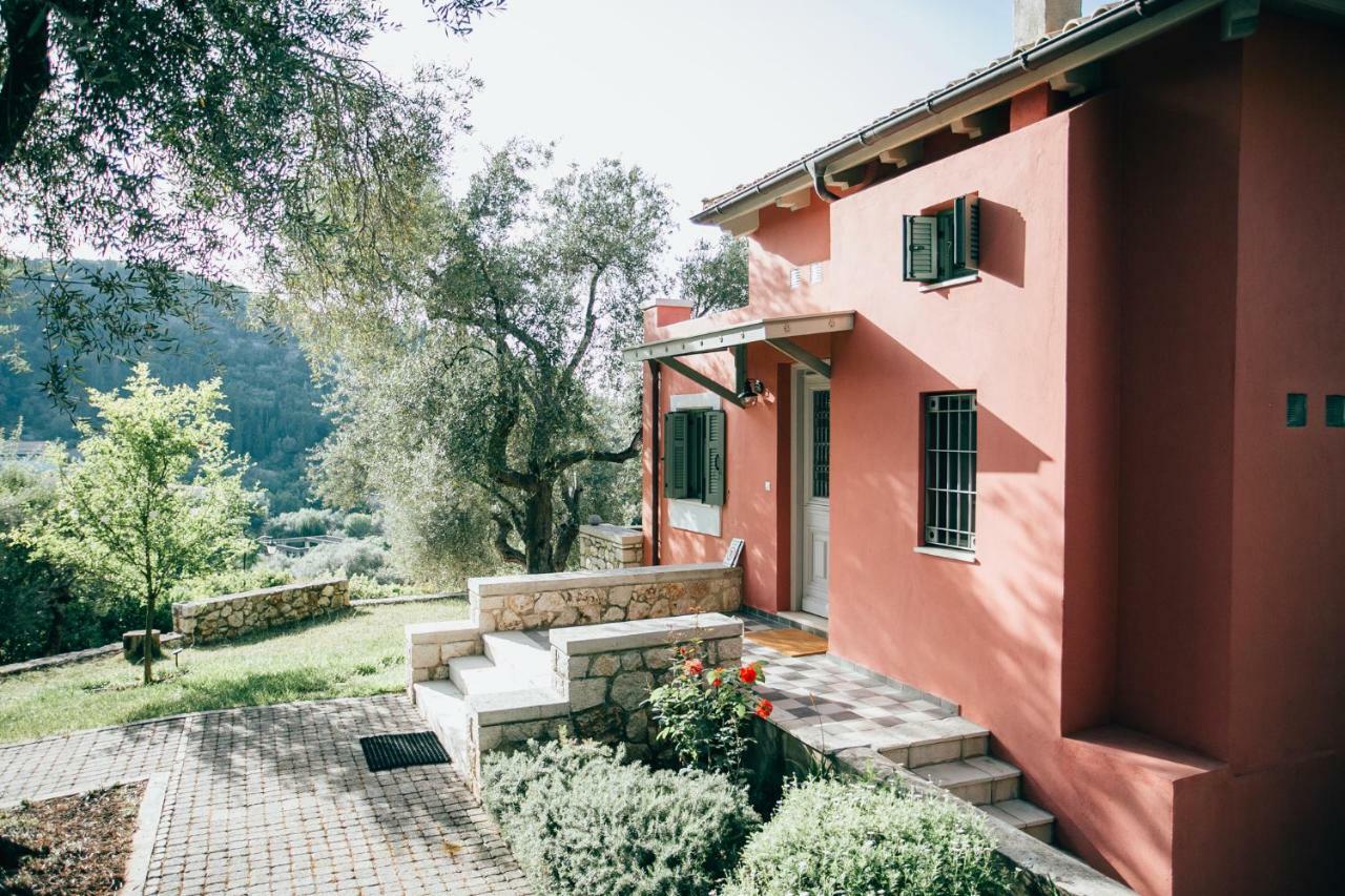 La Casa Rossa Villa Áyios Nikítas Dış mekan fotoğraf